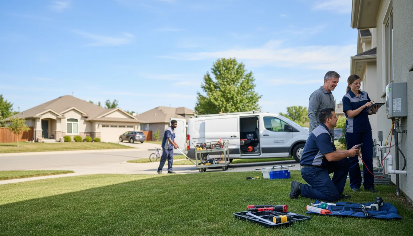 Tankless water heater service in Ronco, PA